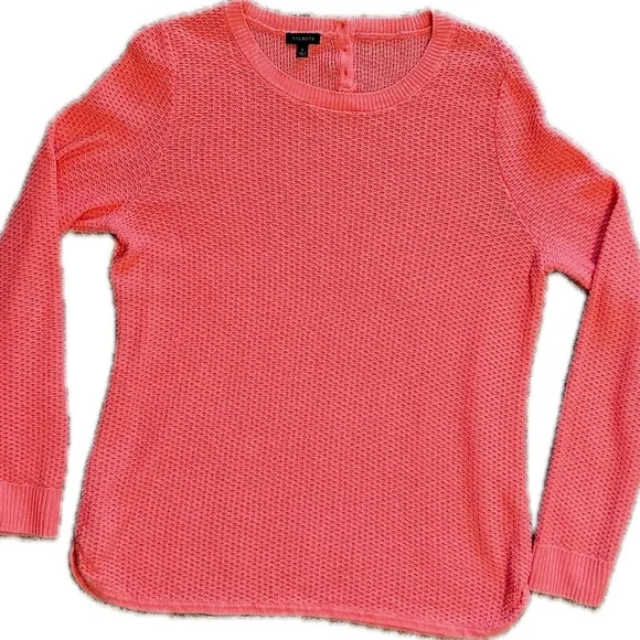 Talbots, Crew Neck Knit Sweater, 100% Cotton, Size: L - Picture 6 of 6